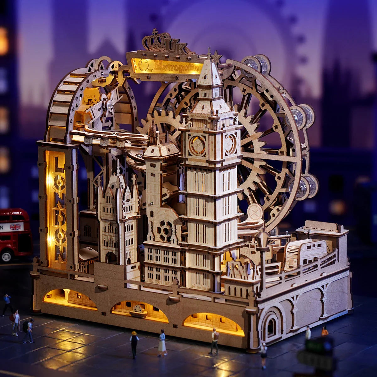 Sashura™ Premium London Marble Run - STEM Mechanical Masterpiece by Sashura Premium