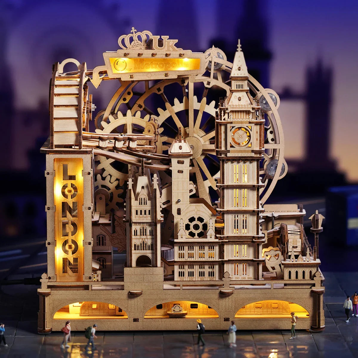 Sashura™ Premium London Marble Run - STEM Mechanical Masterpiece by Sashura Premium