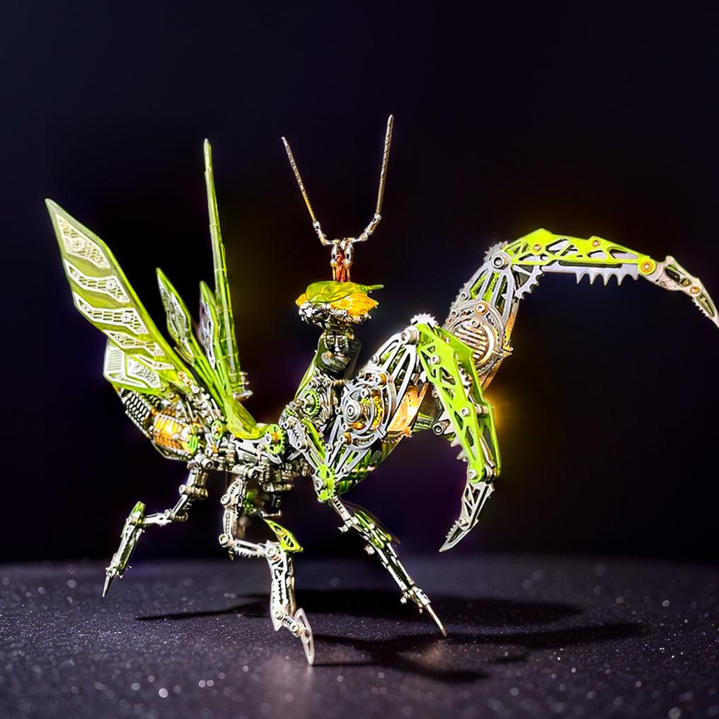 Sashura™ Premium Luminous Mantis Metal Puzzle - Mechanical Artistry by Sashura Premium