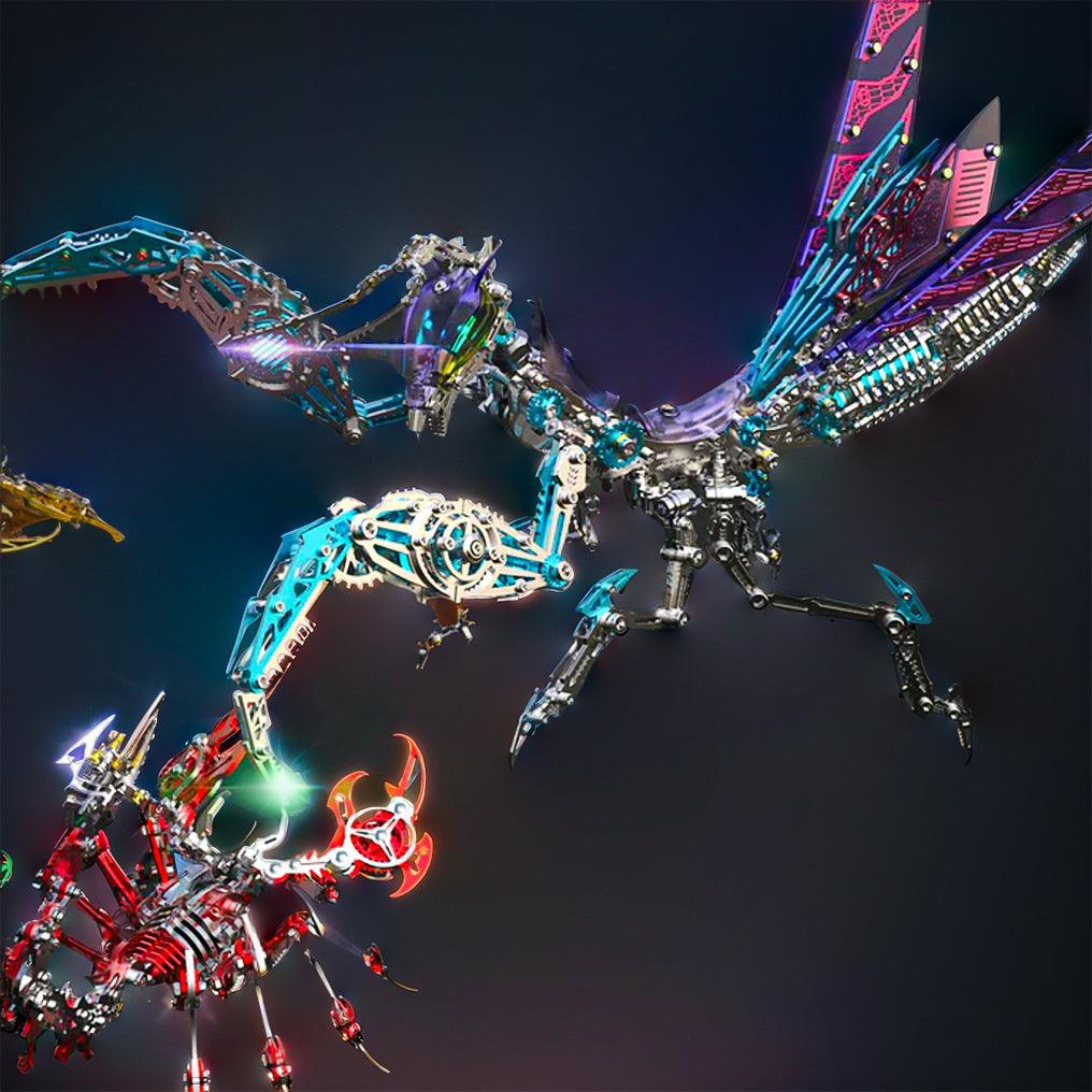 Sashura™ Premium Luminous Mantis Metal Puzzle - Mechanical Artistry by Sashura Premium