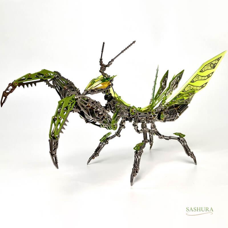 Sashura™ Premium Luminous Mantis Metal Puzzle - Mechanical Artistry by Sashura Premium