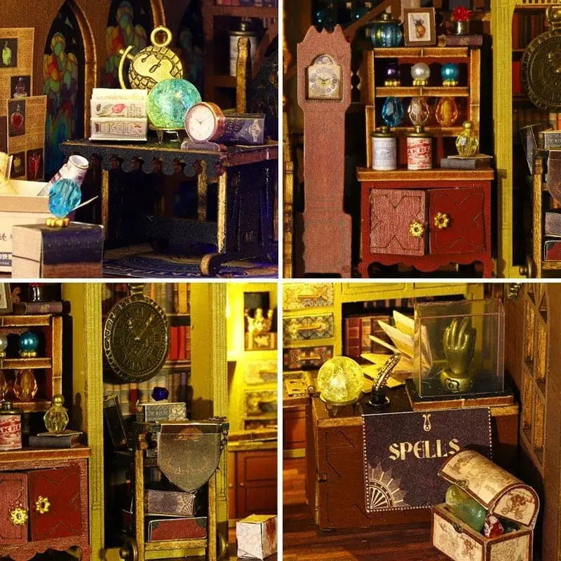 Sashura™ Premium Magic Treasure House - Enchanted DIY Book Nook by Sashura Premium