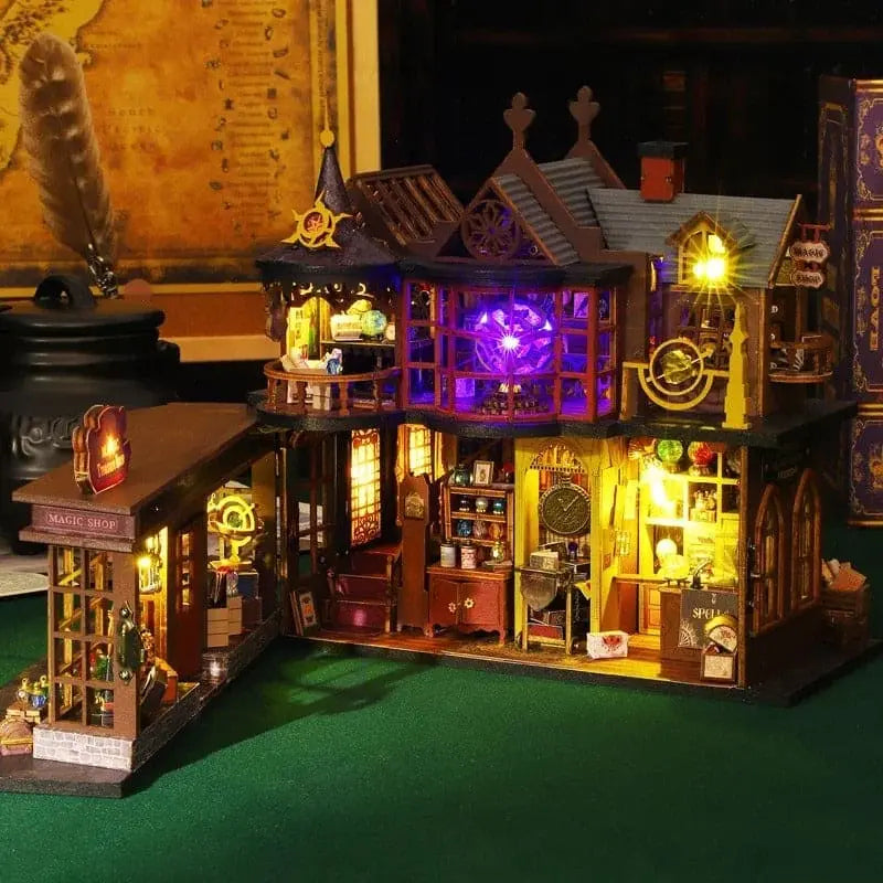 Sashura™ Premium Magic Treasure House - Enchanted DIY Book Nook by Sashura Premium