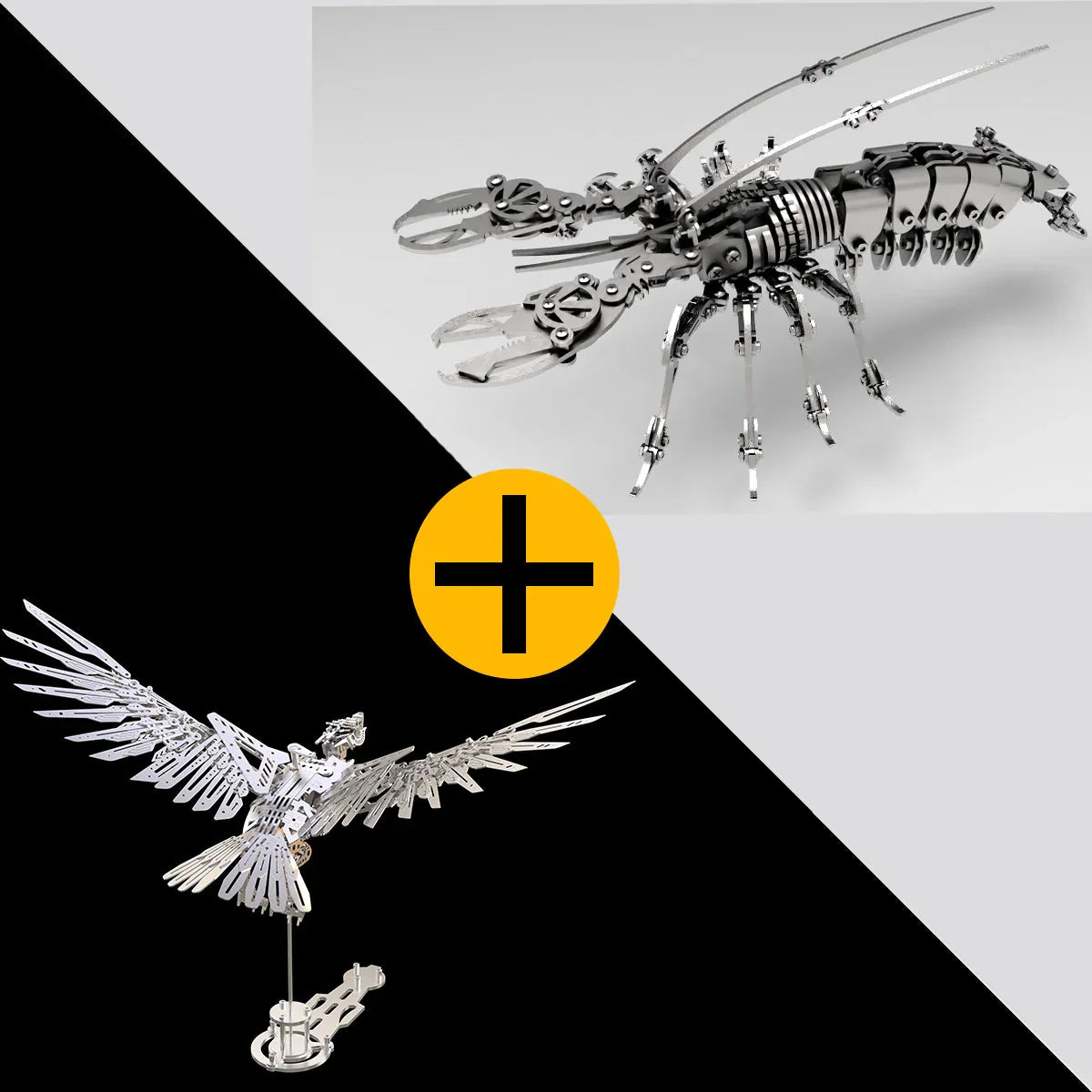 Sashura™ Premium Majestic 3D Metal Mechanical Eagle - Expert Level Challenge by Sashura Premium