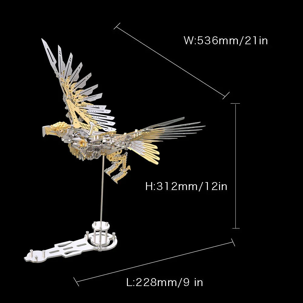 Sashura™ Premium Majestic 3D Metal Mechanical Eagle - Expert Level Challenge by Sashura Premium