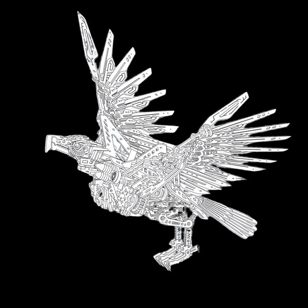 Sashura™ Premium Majestic 3D Metal Mechanical Eagle - Expert Level Challenge by Sashura Premium