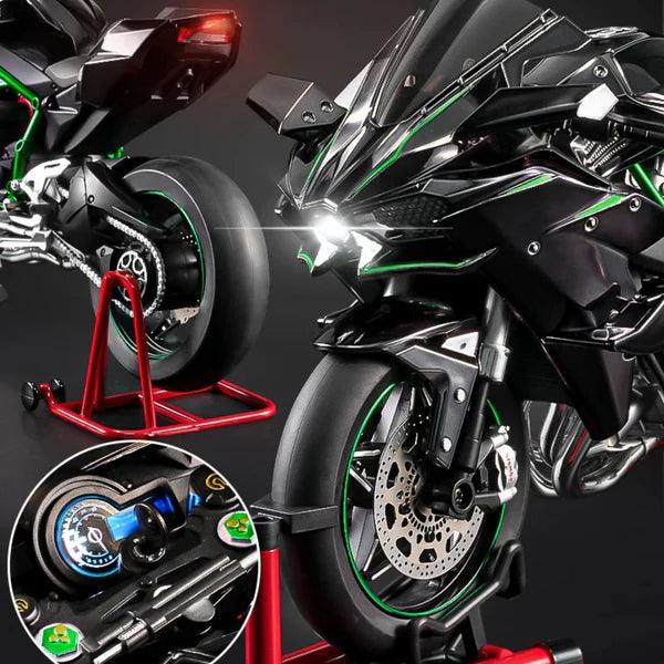 Sashura™ Premium Ninja H2R RC Superbike - Realistic Smoke and Sound by Sashura Premium