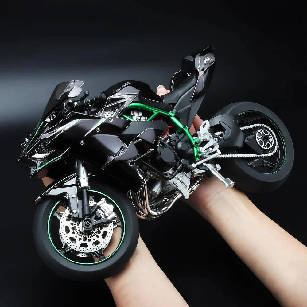 Sashura™ Premium Ninja H2R RC Superbike - Realistic Smoke and Sound by Sashura Premium