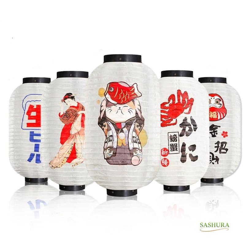 Sashura™ Premium Ohara Japanese Lantern - Vibrant Traditional Paper Decor by Sashura Premium