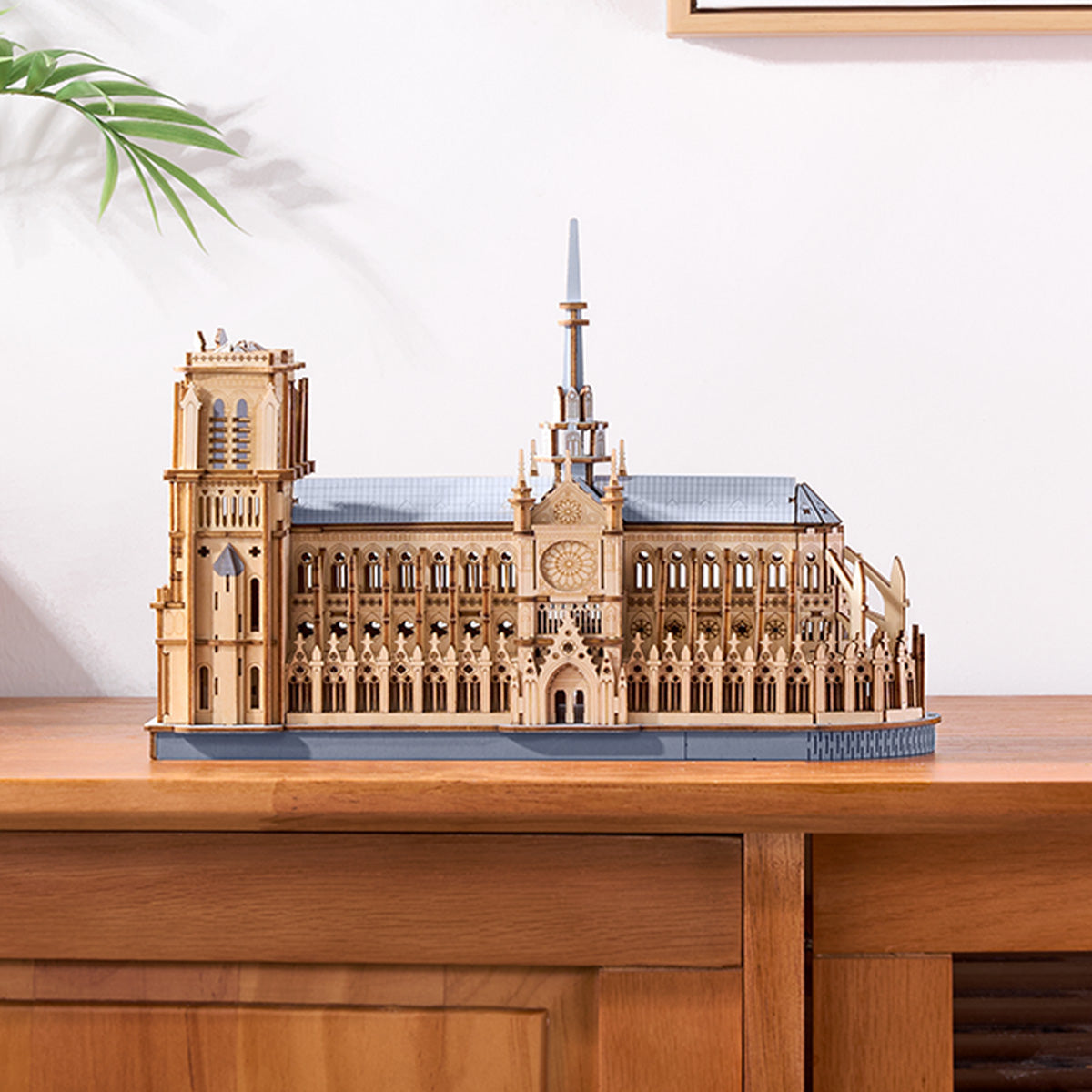 Sashura™ Premium Paris Cathedral 3D Wooden Puzzle - 330 Piece Set by Sashura Premium