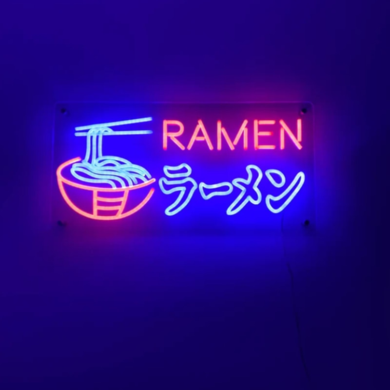 Sashura™ Premium Ramen Noodles Neon Light - Vibrant Japanese Inspired Glow by Sashura Premium