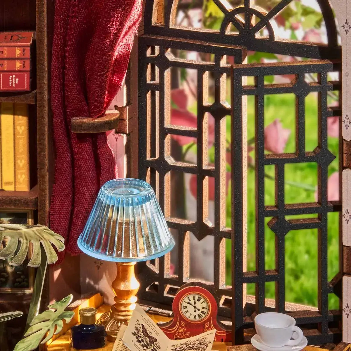 Sashura™ Premium Reading Nook DIY Kit - Cozy Miniature Library Escape by Sashura Premium