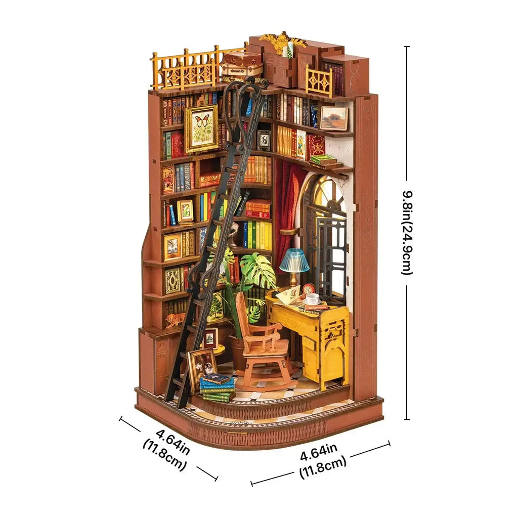 Sashura™ Premium Reading Nook DIY Kit - Cozy Miniature Library Escape by Sashura Premium
