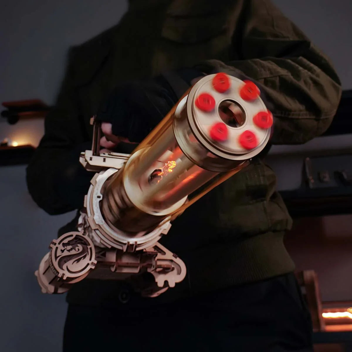 Sashura™ Premium Rotating Barrel Machine Gun - 36-Shot Action by Sashura Premium