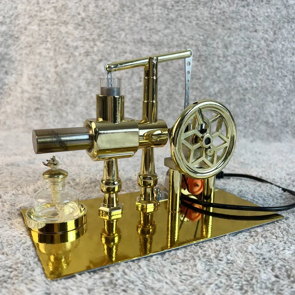 Sashura™ Premium Stirling Engine Generator Model - Educational Physics Display by Sashura Premium