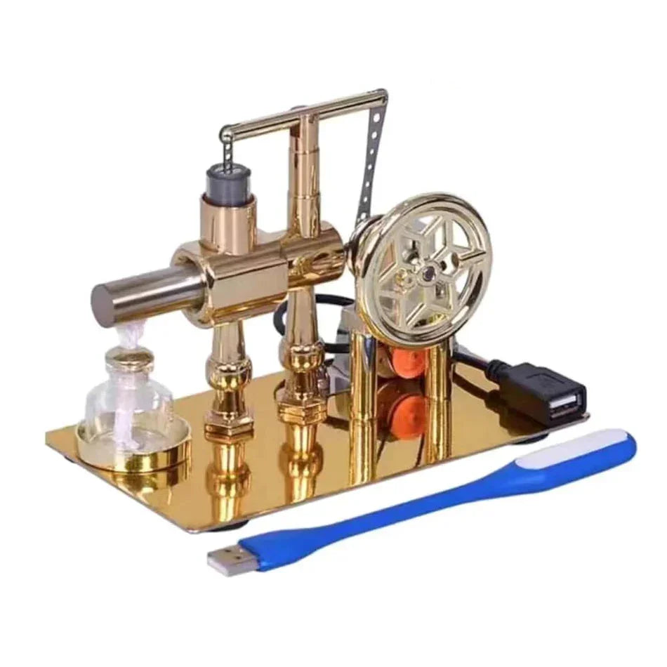 Sashura™ Premium Stirling Engine Generator Model - Educational Physics Display by Sashura Premium