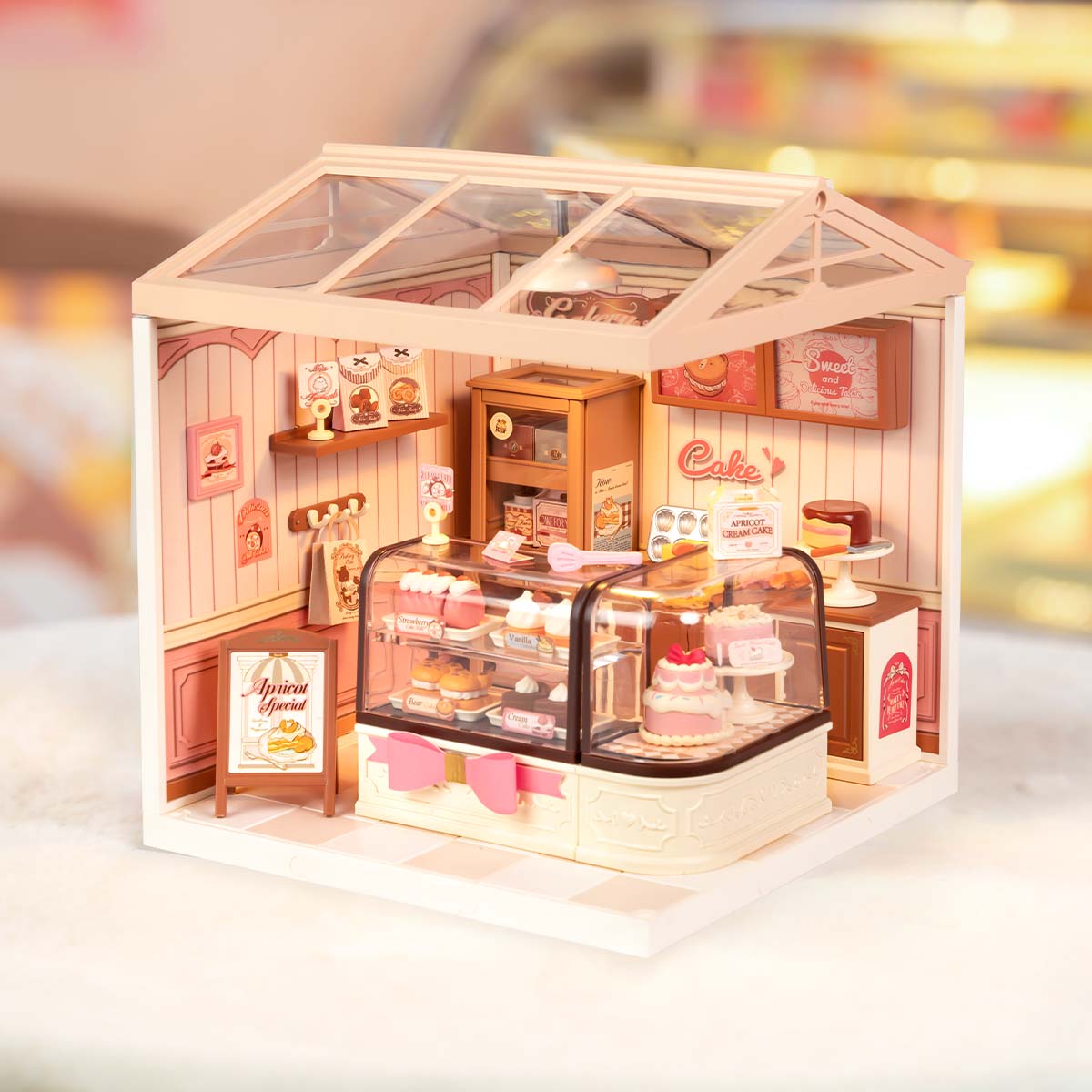 Sashura™ Premium Tasty Cake Shop DIY Miniature House Kit - Level Easy by Sashura Premium