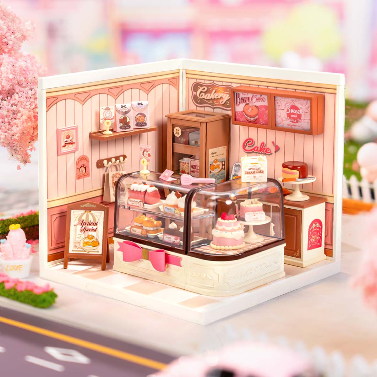 Sashura™ Premium Tasty Cake Shop DIY Miniature House Kit - Level Easy by Sashura Premium