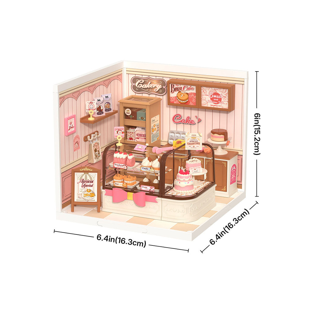 Sashura™ Premium Tasty Cake Shop DIY Miniature House Kit - Level Easy by Sashura Premium