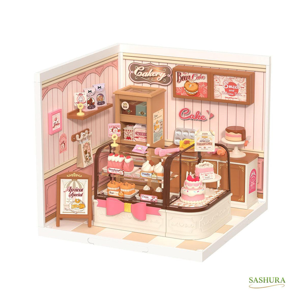Sashura™ Premium Tasty Cake Shop DIY Miniature House Kit - Level Easy by Sashura Premium