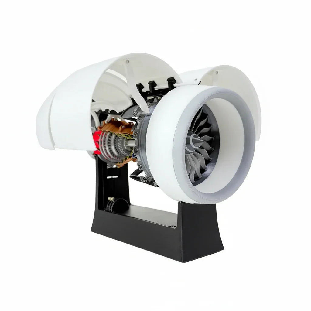 Sashura™ Premium Trent 900 Turbofan - Motorized Rotating Blades by Sashura Premium