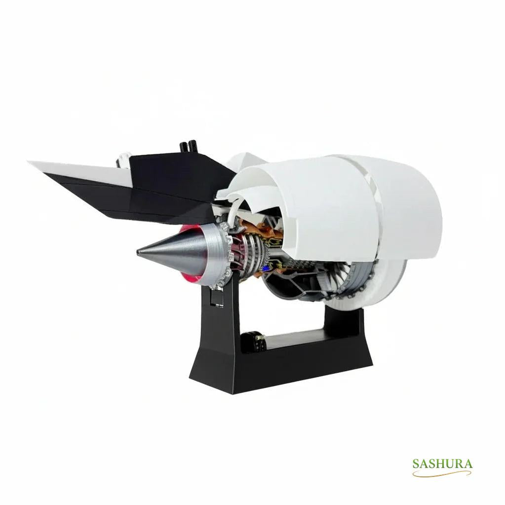Sashura™ Premium Trent 900 Turbofan - Motorized Rotating Blades by Sashura Premium
