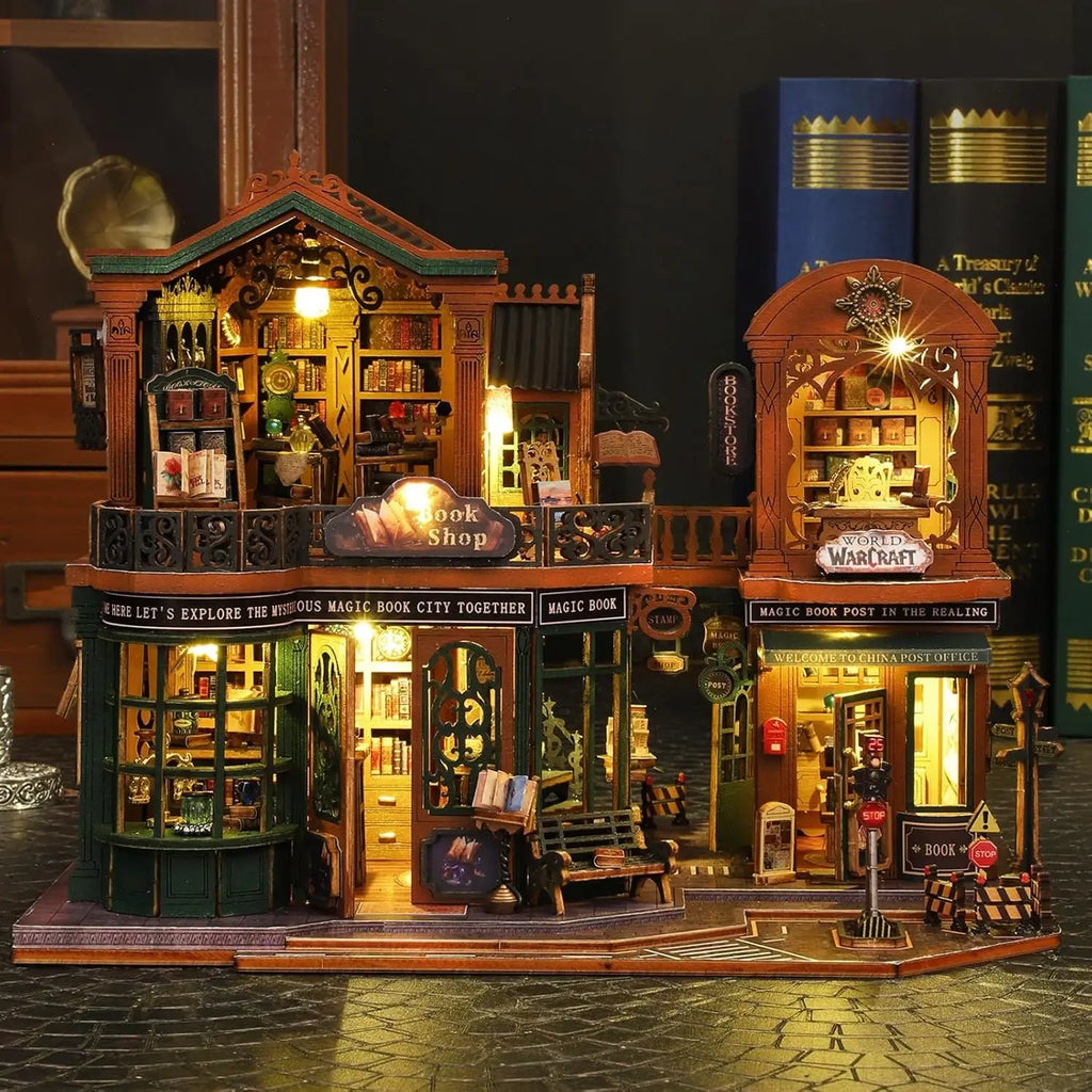 Sashura™ Premium Twilight Book Town - Magical DIY Miniature Kit by Sashura Premium