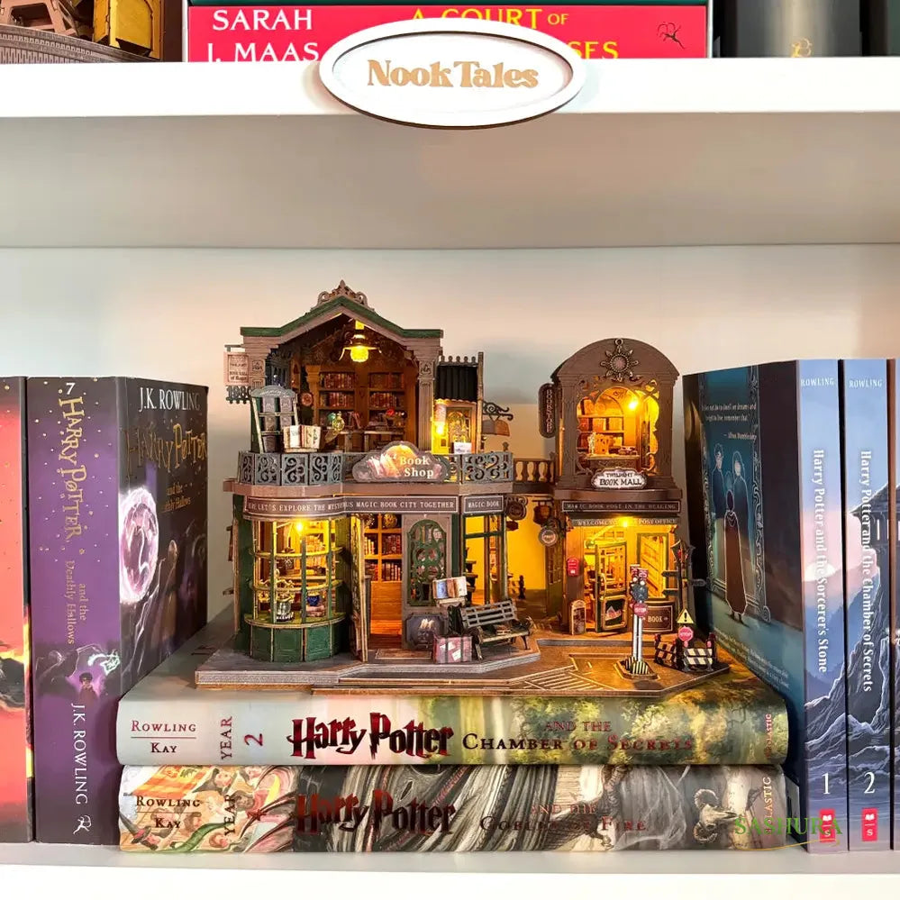 Sashura™ Premium Twilight Book Town - Magical DIY Miniature Kit by Sashura Premium