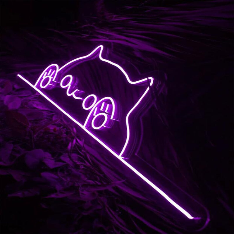 Sashura™ Radiant Cat Neon Light - Ambient Glow Home Decor by Sashura Premium