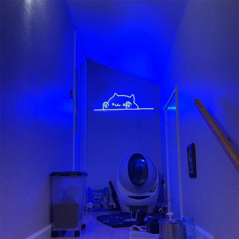 Sashura™ Radiant Cat Neon Light - Ambient Glow Home Decor by Sashura Premium