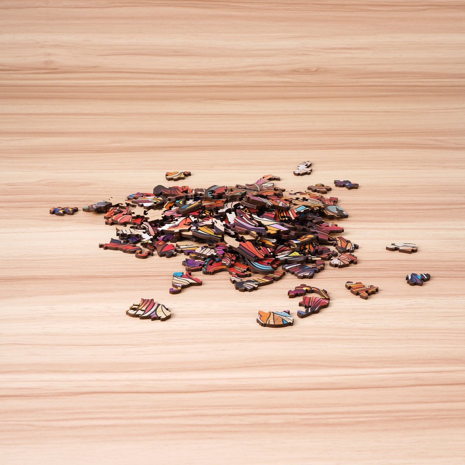 Sashura™ Regal Cat King Wooden Puzzle - Artistic Mental Challenge by Sashura Premium