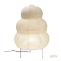 Sashura™ Zen Sculptural Paper Table Lamp - Warm Ambient Glow by Sashura Premium